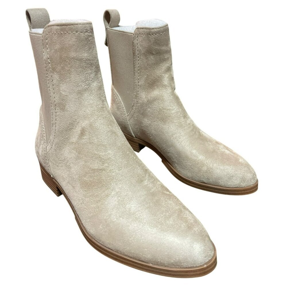 Splendid Anie Chelsea Taupe Ankle Boots Size 6 NEW